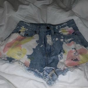 High waisted shorts